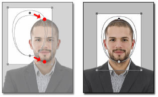 How to adjust the points to head