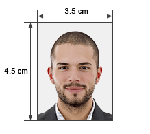 Passport photo 35x45 mm